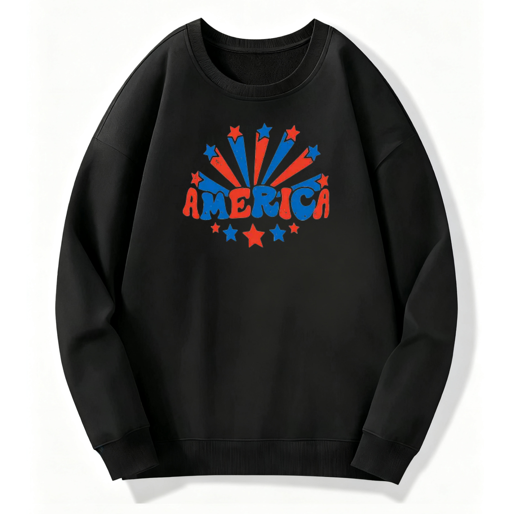 America Retro Star Classic Hoodie - Image 3