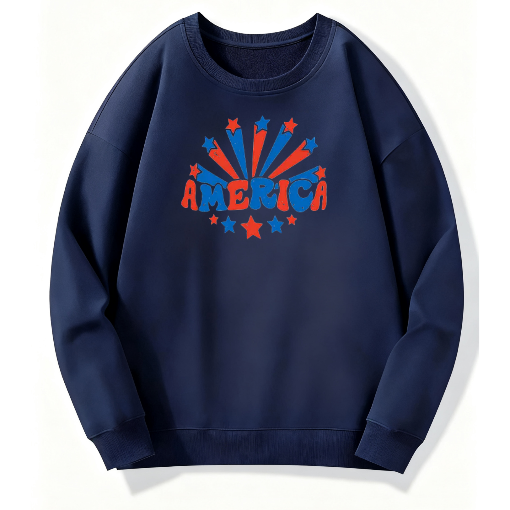 America Retro Star Classic Hoodie - Image 4