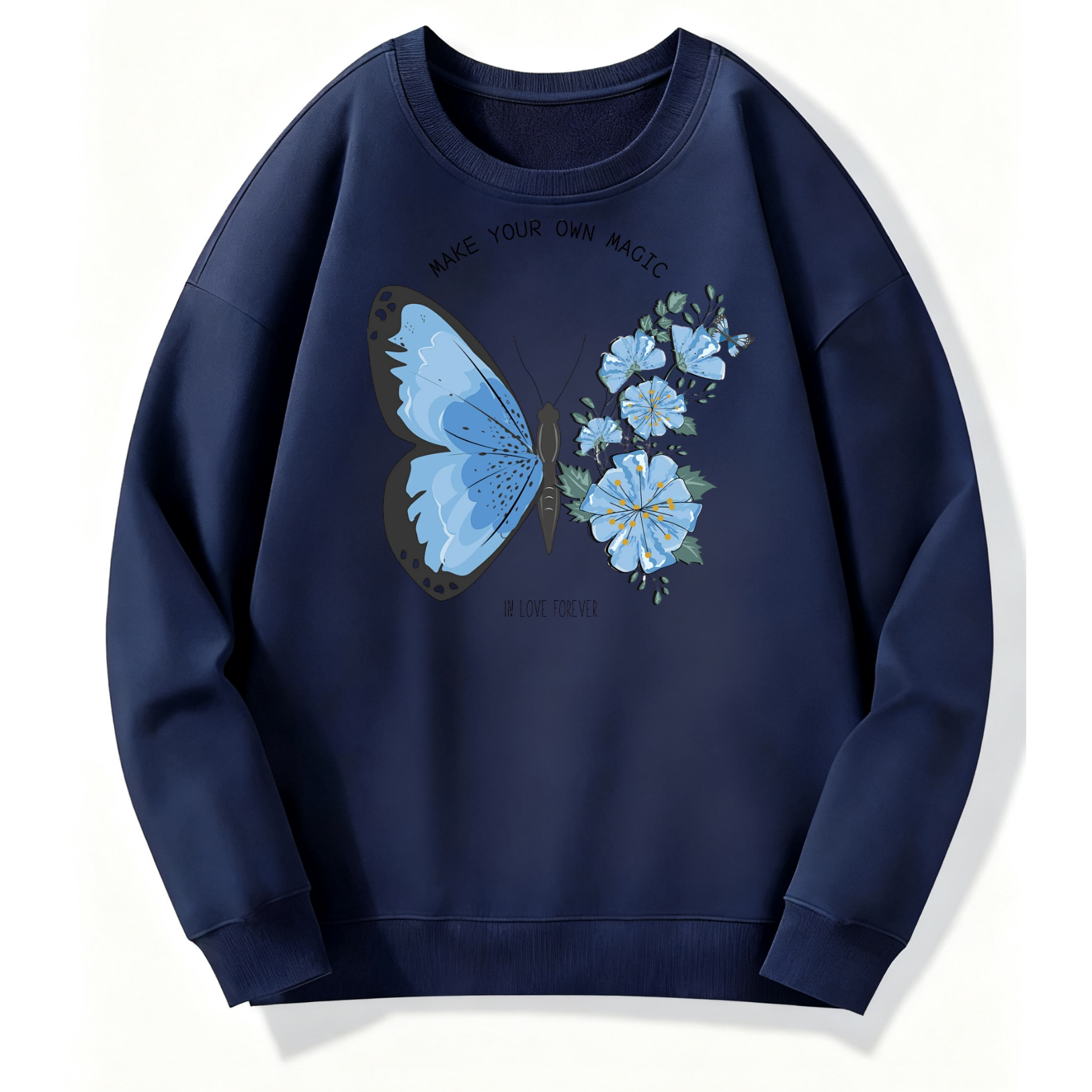 Butterfly Magic Floral Classic Hoodie - Image 4