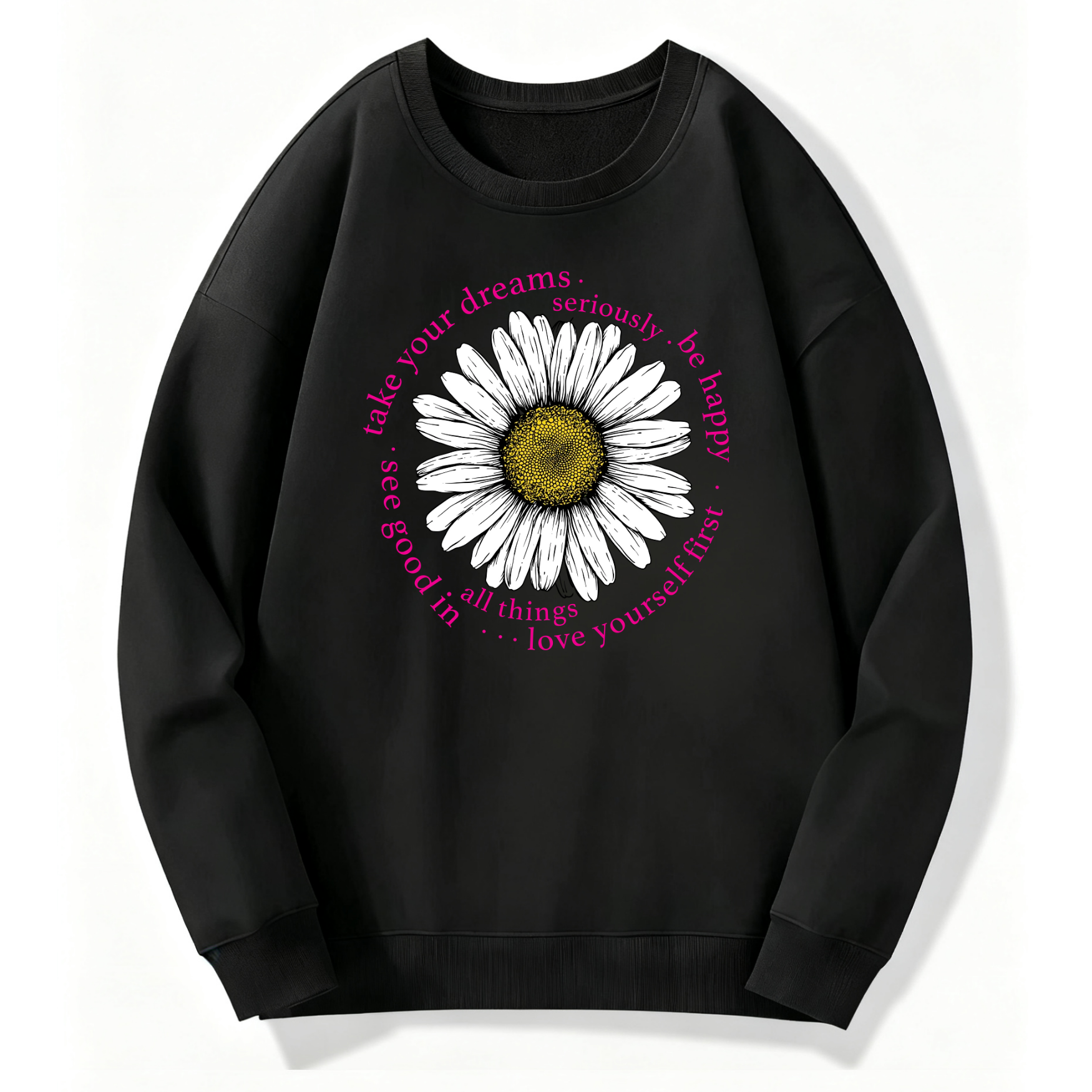 Daisy Self Love Classic Hoodie - Image 4
