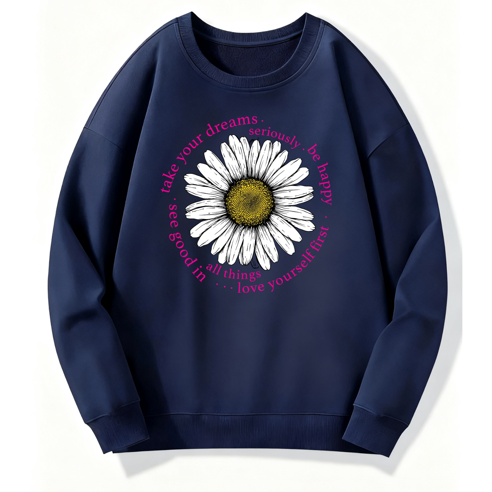 Daisy Self Love Classic Hoodie - Image 3