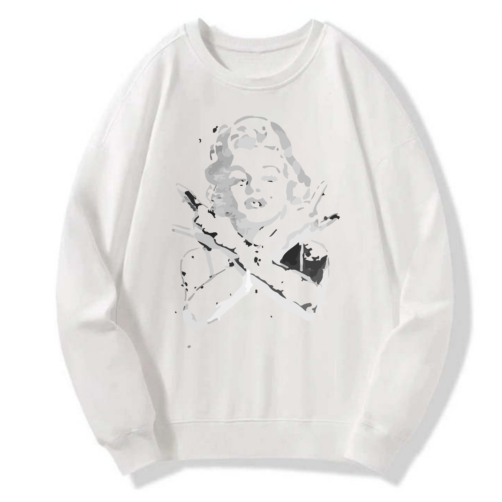 Monroe Punk Graphic Classic Hoodie - Image 4