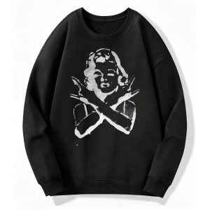 Monroe Punk Graphic Classic Hoodie