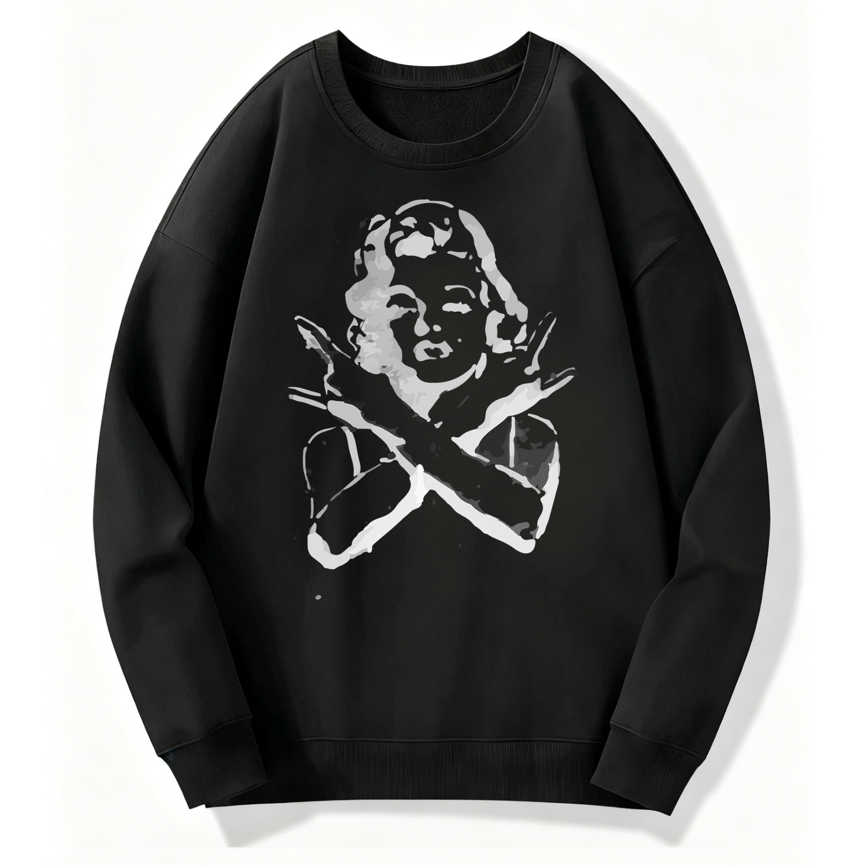 Monroe Punk Graphic Classic Hoodie