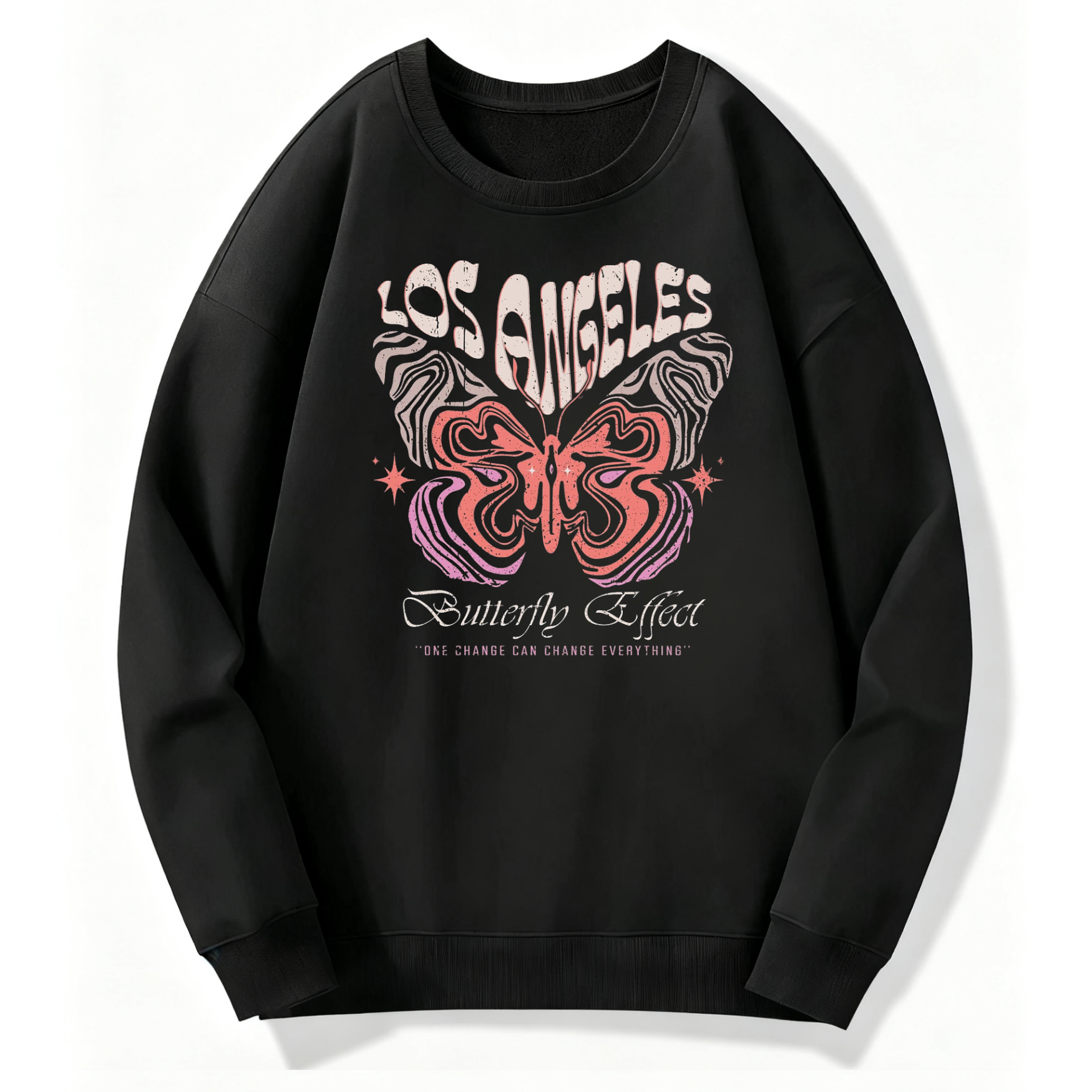 Los Angeles Butterfly Effect Classic Hoodie - Image 3