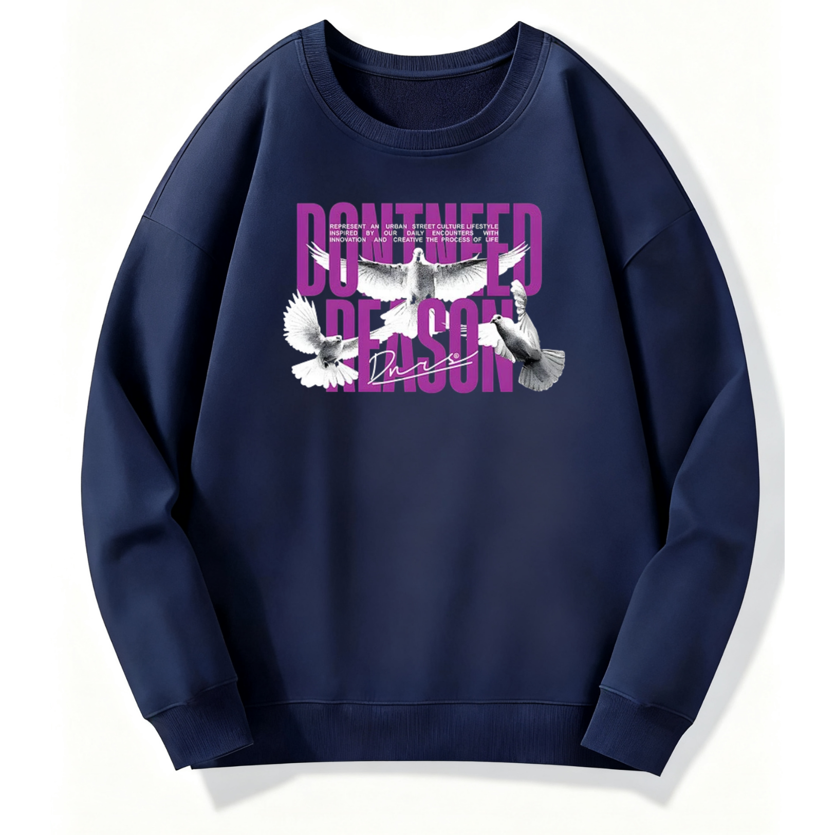 Don't Need Reason Pigeon Classic Hoodie - Image 3