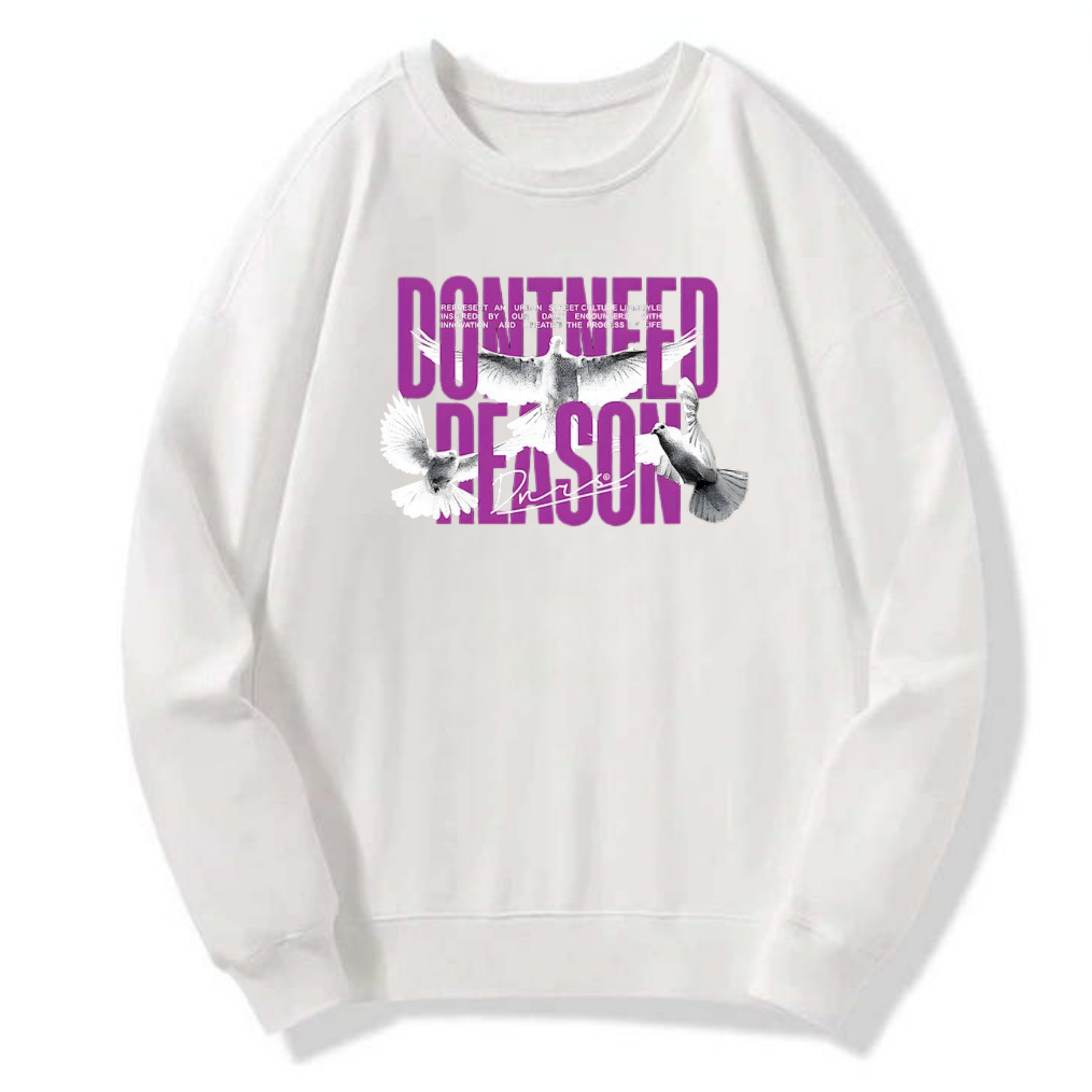 Don't Need Reason Pigeon Classic Hoodie