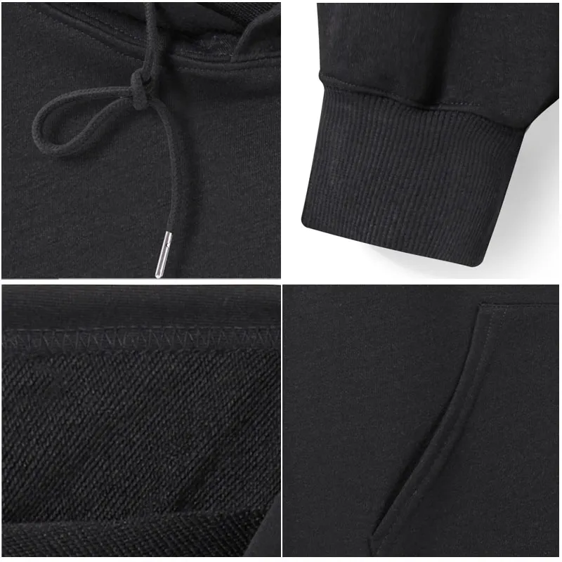 Flaming Ace Of Hearts Classic Hoodie - Image 2